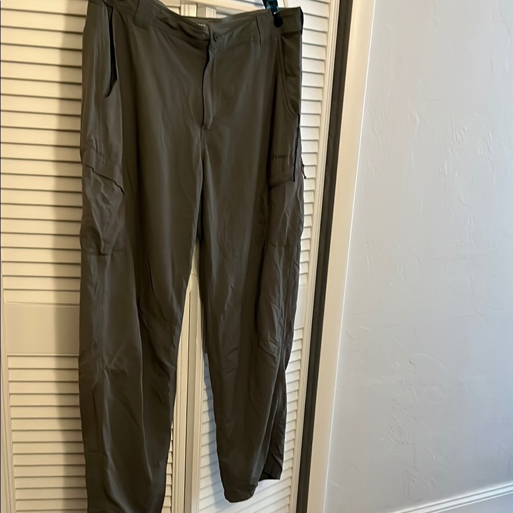 Simms Fishing Products Men's Olive Pants SZ XXL